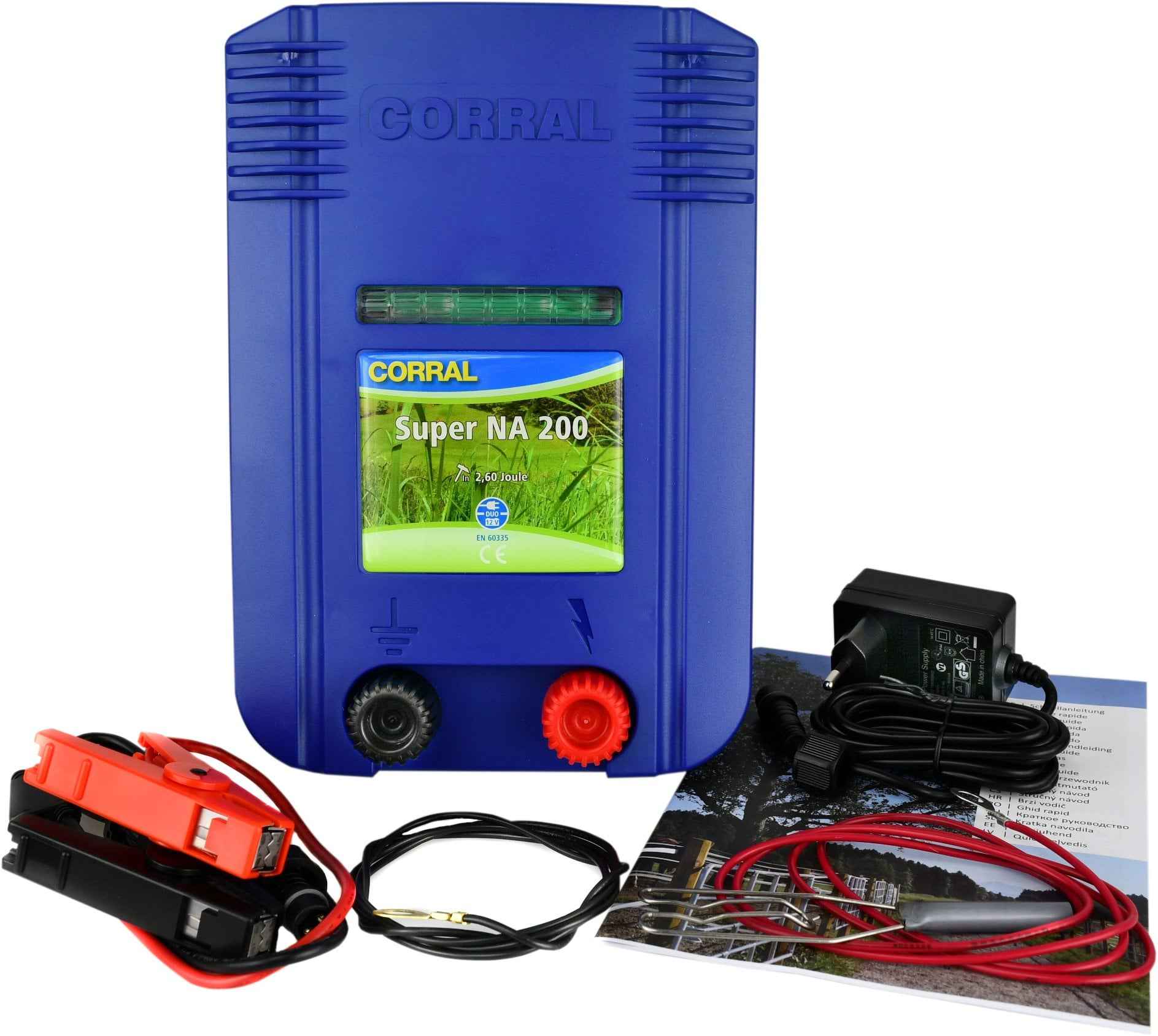 Elektryzator uniwersalny Corral NA 200 DUO, dla koni, bydła i małych zwierząt, 3,0 J